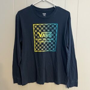 Vans off the wall, long‎ sleeve T-shirt, size XL